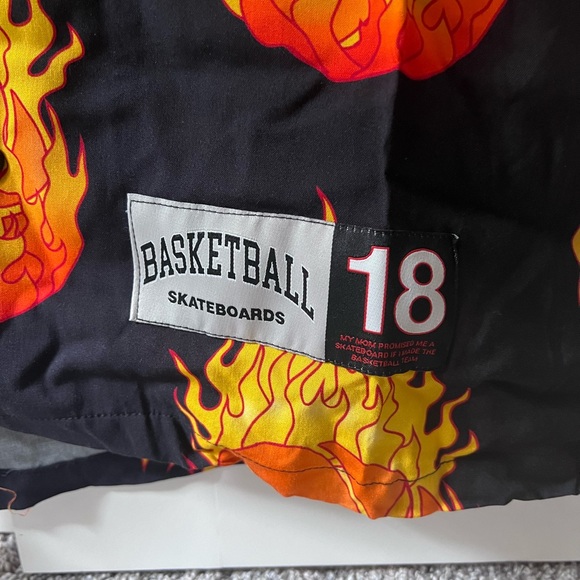 Basketball Skateboards Broke Off Button Down - Picture 2 of 3